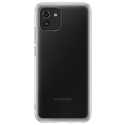 Husa Telefon Silicon Samsung A03 Clear foto
