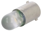 Lampă LED albă 220VDC BA9S