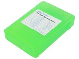 Carcasă hard discuri 3,5 inch plastic verde