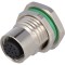 Conector soclu M12 mamă IP67
