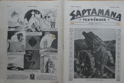 Saptamana ilustrata, nr. 5, 1917, pro Puterile Centrale, Submarinele germane foto