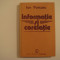 Informatie si corelatie - Ion Purcaru Editura Stiintifica si Enciclopedica 1988