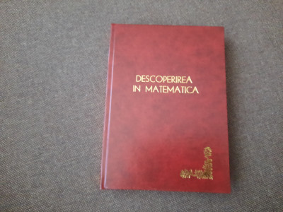 Descoperirea in matematica George Polya LEGATA DE LUX 26/1 foto