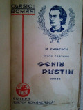 M. Eminescu - Geniu pustiu (1928)
