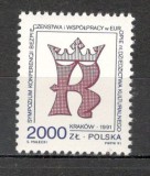 Polonia.1991 Conferinta ptr. securitate si cooperare MP.251