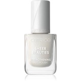 Catrice Sheer Beauties Strengthening Nail Polish lac pentru intarirea unghiilor culoare 010 Milky Not Guilty 10.5 ml