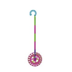 Jucarie de impins roata cu maner Burak Toys