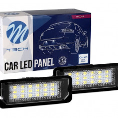 Set Lampi Numar Inmatriculare Led M-Tech Volkswagen Polo 6R 2009→ CLP103