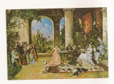 RF188 - Carte Postala - Arta - Theodor Aman. Petrecere cu lautari, necirculata 1973