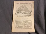 Revista Semenicul anul II nr 9-10 din data de 15 octombrie 1929 Lugoj / 56 pagini