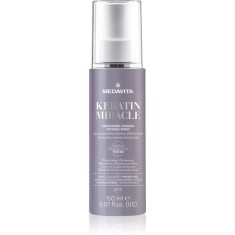Medavita Keratin Miracle Smoothing Thermo Defence Spray spray cu protecție termică, pentru aranjarea cu placa și cu ondulatorul pentru păr 150 ml