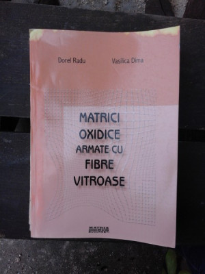 MATRICI OXIDICE ARMATE CU FIBRE VITROASE - DOREL RADU foto