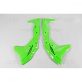 Laterale Radiator Kawasaki KXF250 2017-2018 Verde Fluorescent