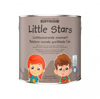 Vopsea lavabila, Rust-Oleum, Little Stars, Gingerbread House, Gri, 2,5 l foto