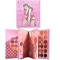 Paleta de Farduri Kevin&amp;Coco, 72 culori, Stil Carte, 3 Straturi, Pudra Compacta, Clasic, Fara Sulfati, 14 x 14 cm, 80 g, multicolor