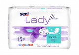 Absorbante pentru incontinenta urinara Lady Extra, 15 bucati, Seni