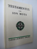 Testamentul lui Ion Mota