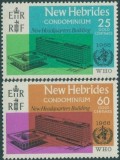 New Hebrides Br 1966 - Noul sediu al OMS, Organizația Mondiala a Sănătății, serie neuzata