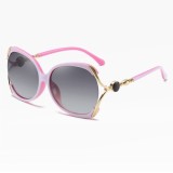Ochelari de Soare pentru Femei cu Protectie UV - Techsuit (1722) - Pink / Gray