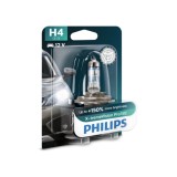 Bec Far Auto Philips H4, 60/55W, 12V, X-Treme Vision Pro150, Halogen - Puternic si Durabil
