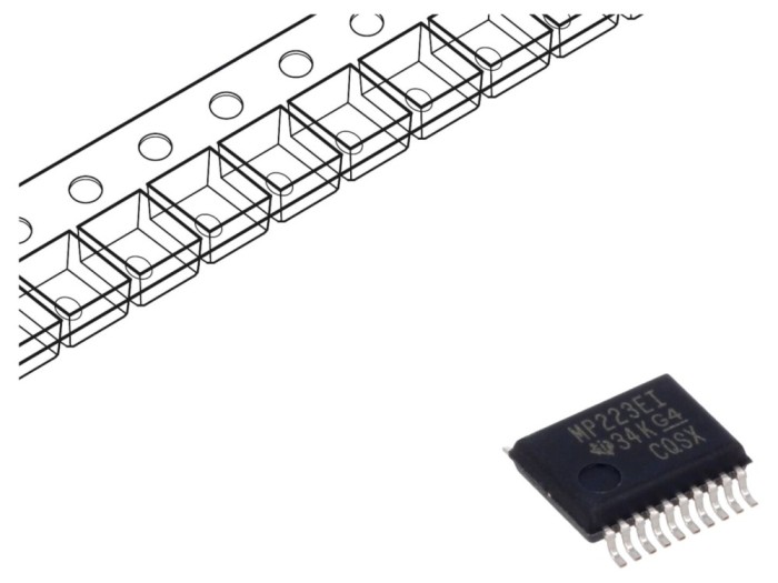 Interfață Receptor Declanșator RS232 500kbps SSOP20