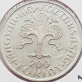 561 Ungaria 200 Forint 1978 First Hungarian Gold Forint km 614 argint, Europa