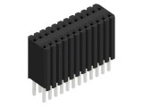 Conector mamă, 24 pini, THT, drept, 1,5A, 125V