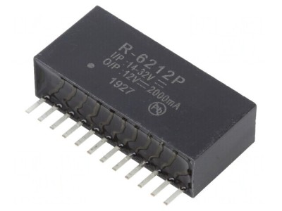 Convertor DC/DC 24W 12V 2A foto