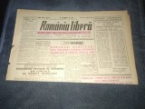 ZIARUL ROMANIA LIBERA 12 AUGUST 1949