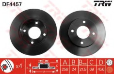 Disc frana SMART FORFOUR (454) (2004 - 2006) TRW DF4457