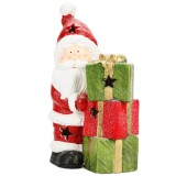 Cumpara ieftin Figurina decorativa, Alska, Mos Craciun cu 3 cadouri