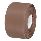 Banda adeziva etansare PVC, maro, 3.2mx3.8cm, pentru baie si bucatarie, Oem