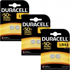 Set 6 Baterii LR44 / AG13/ LR1154 - Duracell foto