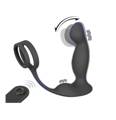Vibrator Virgil Ring Remote Black foto