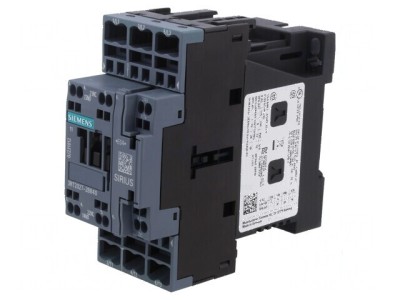 Contactor 3-polar cu contacte auxiliare 24VDC 32A foto