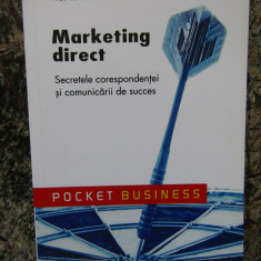 MARKETING DIRECT de WOLF R. HIRSCHMANN , 2012