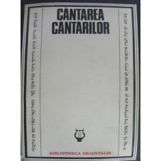 Cantarea Cantarilor - Zoe Dumitrescu Busulenga