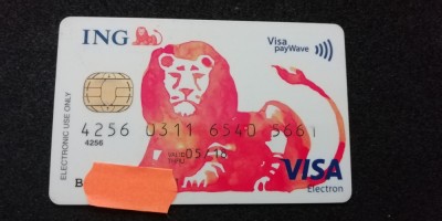 B12 66 - Card bancar foarte vechi - piesa de colectie foto