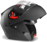 Casca moto modulabila neagra &quot;L&quot;