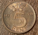 C50 - Moneda foarte veche - Olanda - 5 centi - 1976, Europa