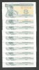 UCRAINA 3 CUPON KUPON KARBOVANETS 1991 UNC [1] P-82a LOT / PRET 10 BUC.