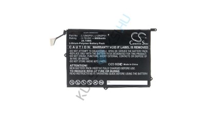 &amp;Icirc;nlocuire baterie tabletă VHBW pentru Lenovo 1ICP4/83/102-2, 1ICP4/83/103-2, 121500184 - 6600 mAh 3,75 V Li-polimer foto