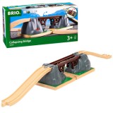 Pod cu prabusire pentru trenulete BRIO, 3+ ani