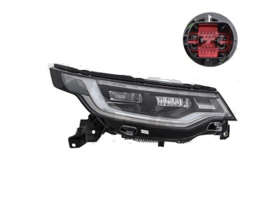 Far Land Rover Discovery, 11.2016-, montare fata, dreapta, Tip=Low; LED; electric; cu modul LED; cu unitate control LED; LED, VALEO foto