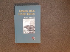 Georges Louis Leclerc Buffon - Istoria naturala