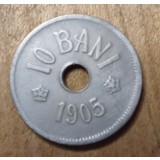 A. Romania 10 bani 1905