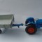 bnk jc Matchbox Kingsize K11 Fordson Tractor and Whitlock Tipping Trailer