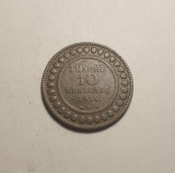 Tunisia 10 Centimes 1914 A, Europa
