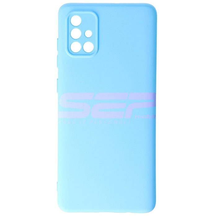 Toc silicon High Copy Samsung Galaxy A71 Light Blue