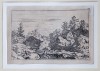 Allart van Everdingen ( 1621 - 1675 ) - Trei capre la rau, Secol 17